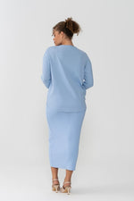 NLW Pencil Skirt Baby Blue