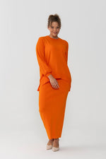NLW Pencil Skirt Orange