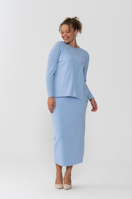 NLW Pencil Skirt Baby Blue