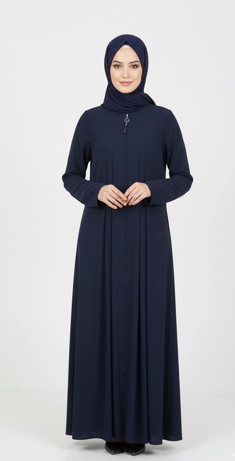 ZT Buse Abaya Navy Blue