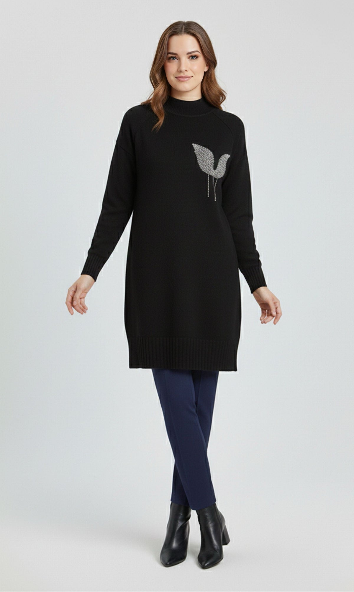 MRKS Boneta Knitted Tunic Black