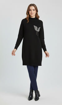 MRKS Boneta Knitted Tunic Black