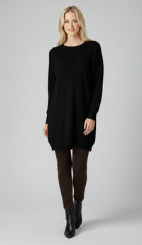 DNR Subaru Knitted Tunic Black