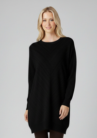 DNR Subaru Knitted Tunic Black