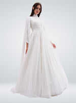 ERNK Herrin Bride Dress White