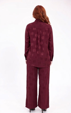 ZYF Maslak Set Burgundy
