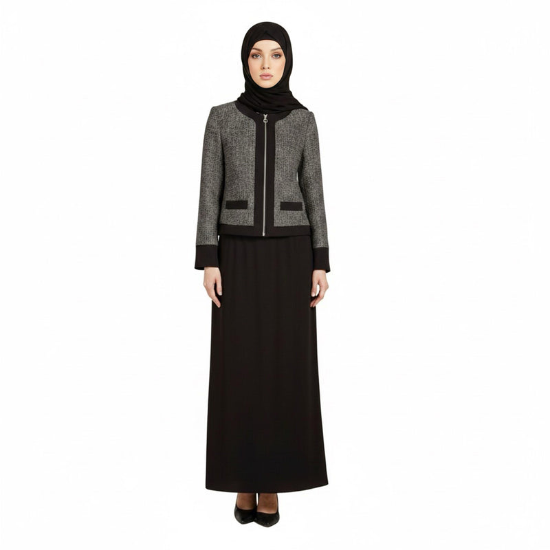A&W Helena Jacket Set Black