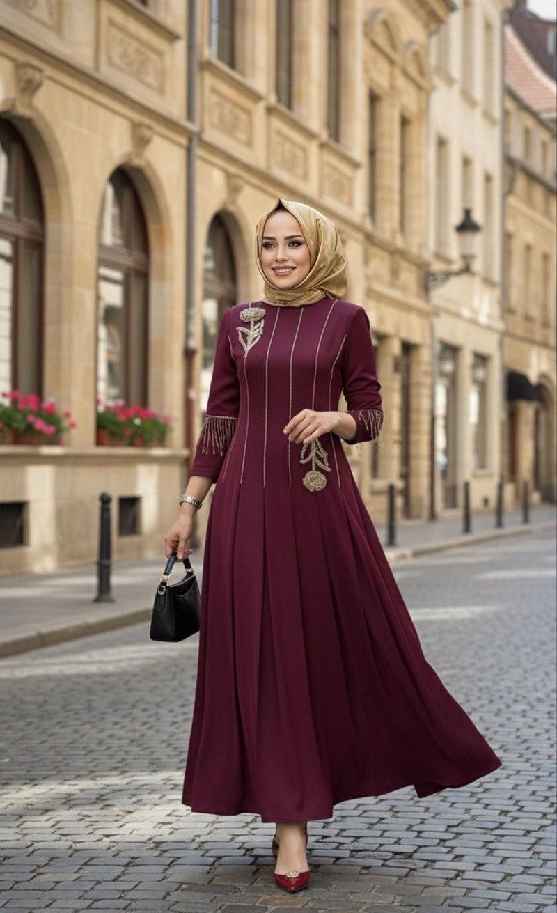 S&D Mia Dress Cherry