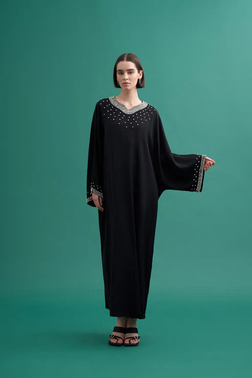 ETC Aurelia Bat Arm Dress Black