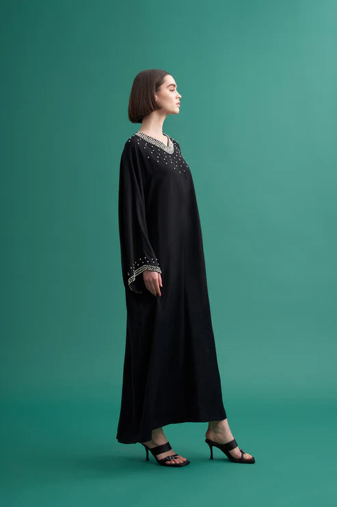 ETC Aurelia Bat Arm Dress Black
