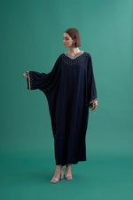 ETC Aurelia Bat Arm Dress Navy Blue