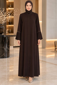 MUS Mihrifeza Abaya Brown