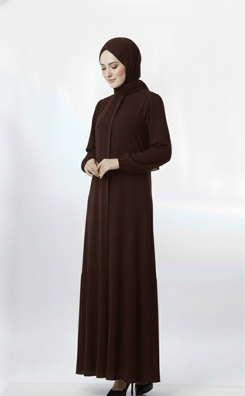 MUS Karanfil Abaya Brown