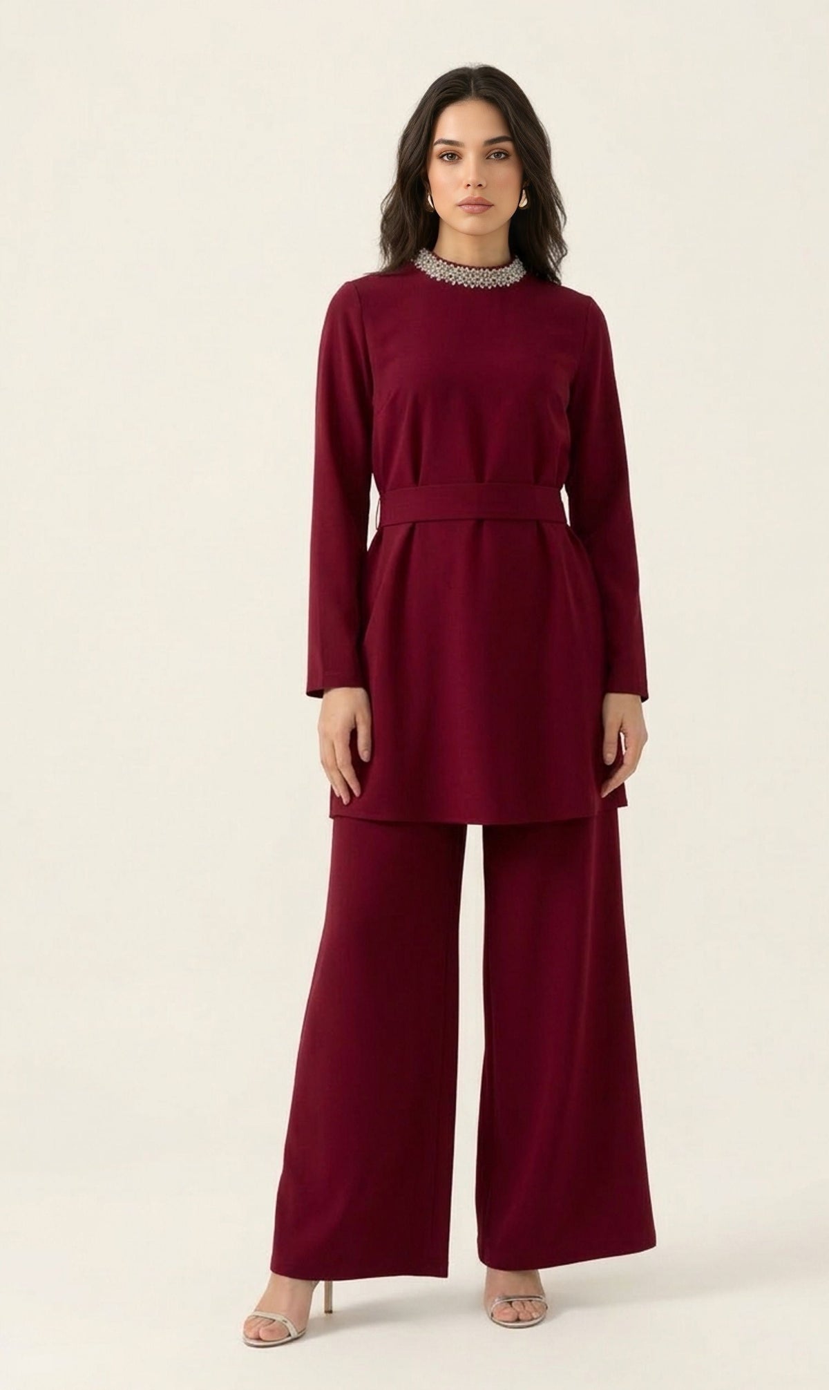ALMARWAH  Miran Special Occasion Set Ivy