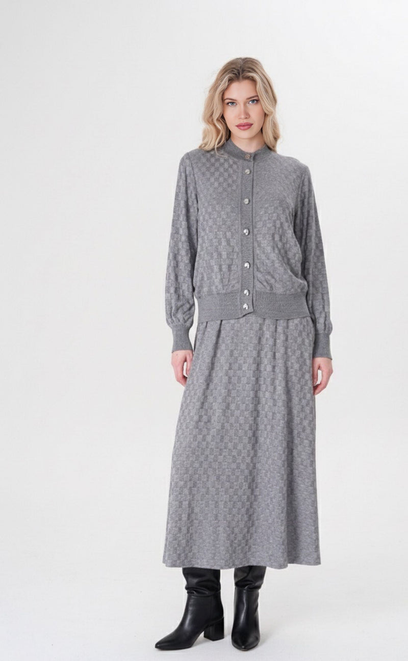 A&W Bobbie Dress Set Gray