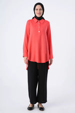All 51163 Tunic Pomegranate Flower