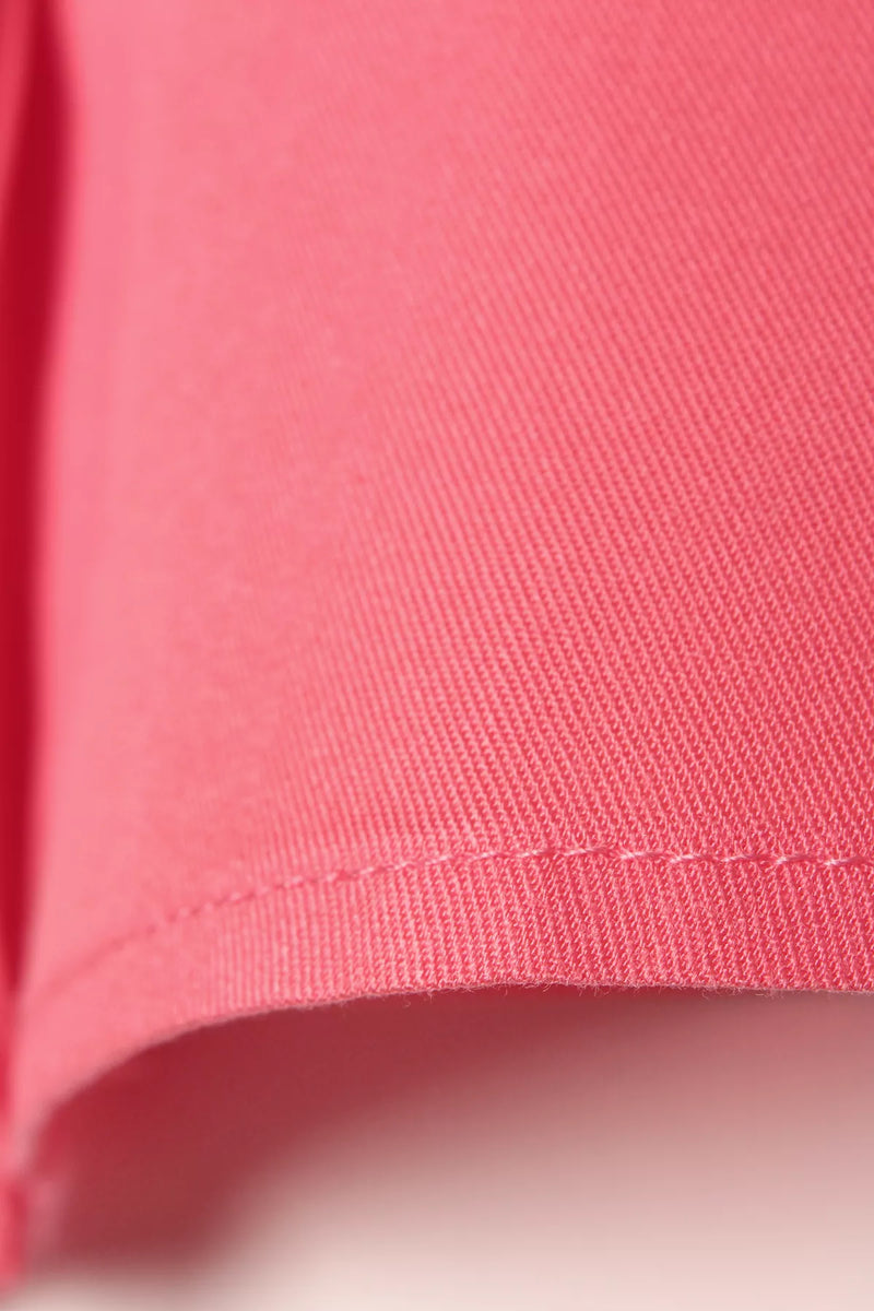 All Flower Collar Shirt Pink