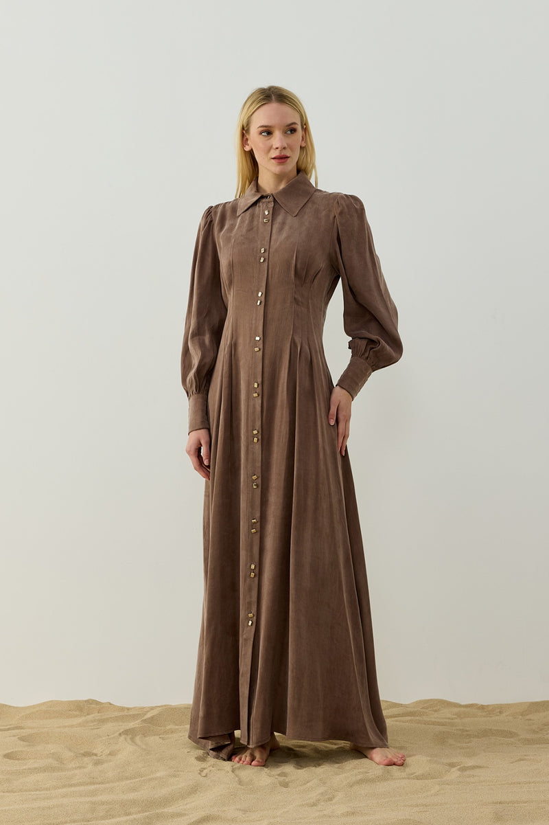 HLY Mari Dress Brown