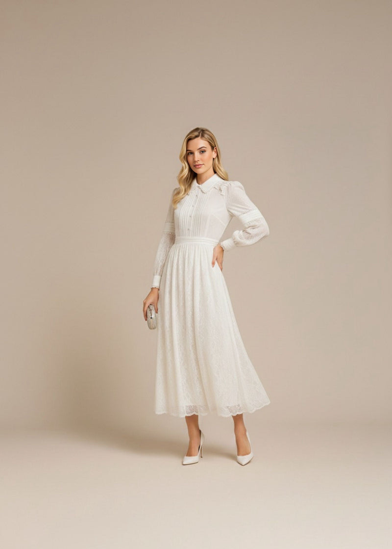 Q&P Dora Dress White