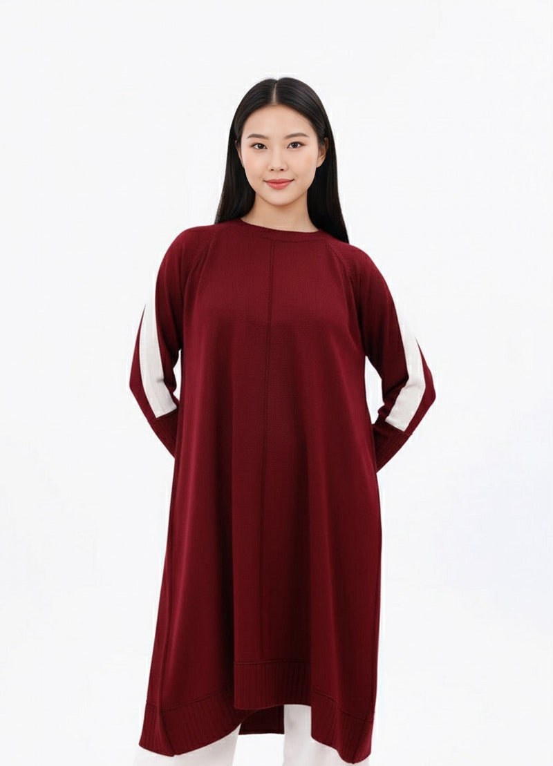 ZZ Burcin Knitted Winter Tunic Ivy