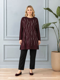 IT Sinop Tunic Burgundy