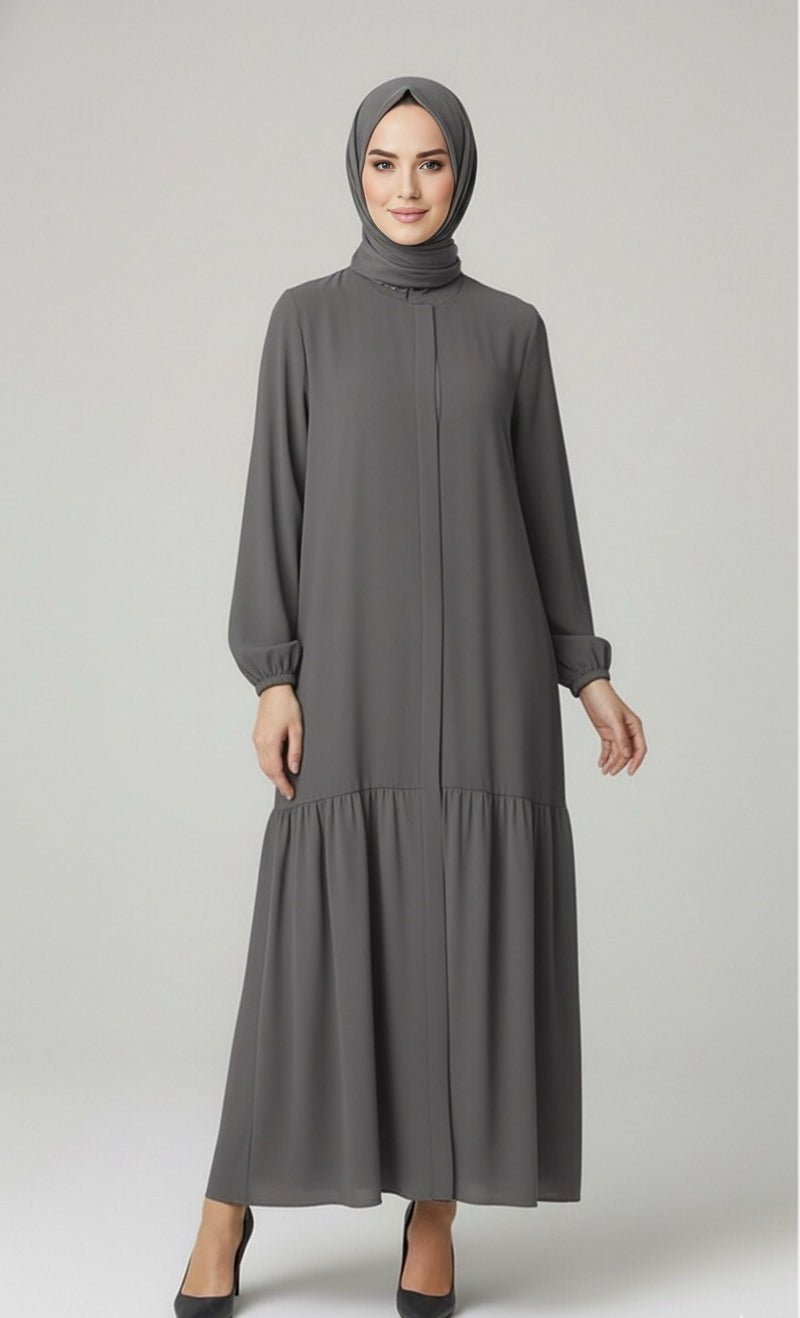 MUS Huma Abaya Gray