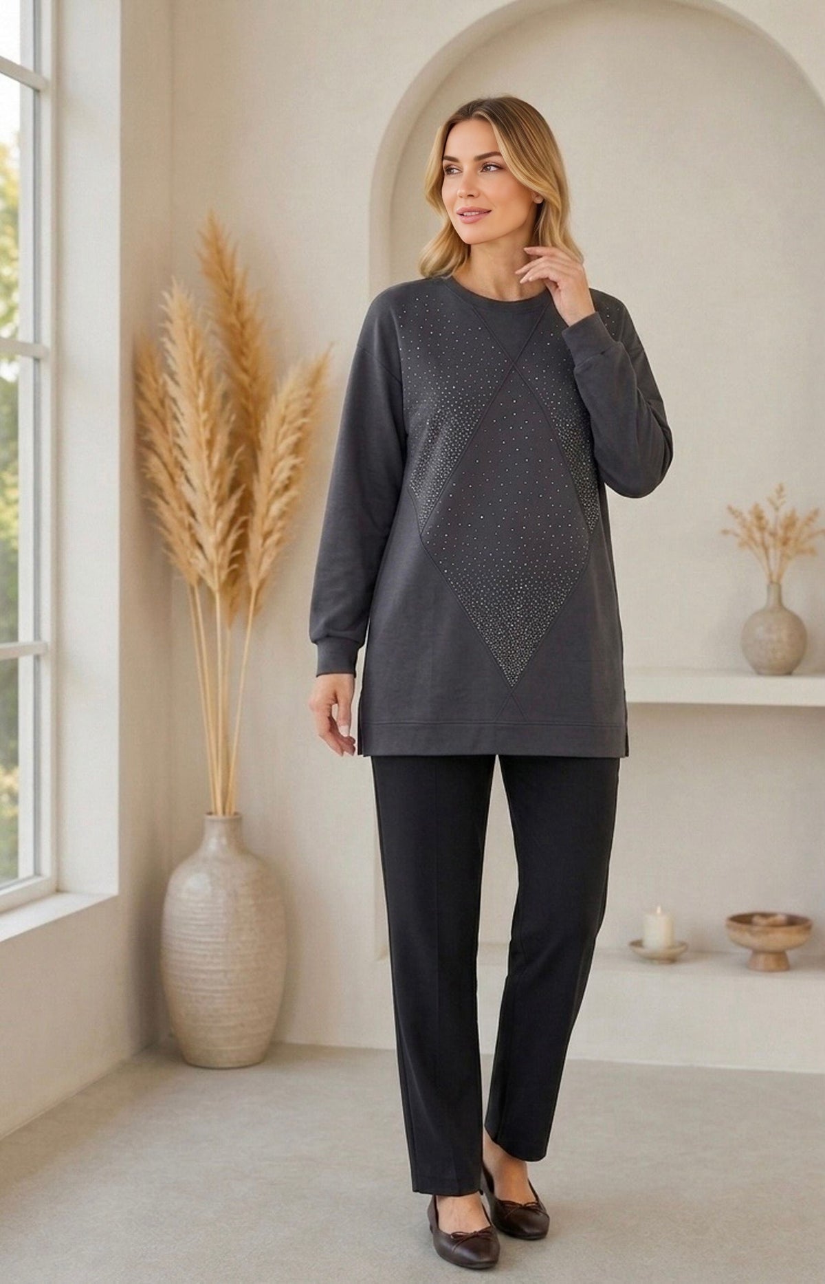 EVR Şişli Tunic Gray