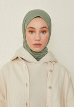 Fresh Scarf Jersey Shawl Sea Foam