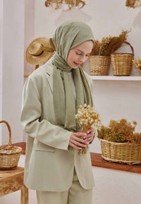 Fresh Scarf Bamboo Shawl Nile Green