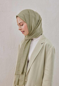 Fresh Scarf Bamboo Shawl Nile Green