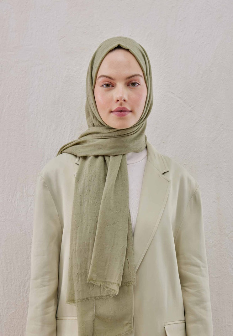 Fresh Scarf Bamboo Shawl Nile Green