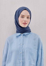 Fresh Scarf Bamboo Shawl Parliament Blue