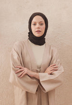 Fresh Scarf Voile Crash Dark Coffee Shawl