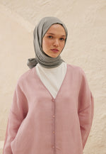 Fresh Scarf Rami Viscose Shawl Light Gray
