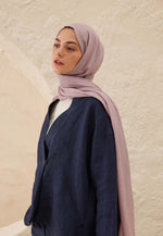 Fresh Scarf Rami Viscose Shawl Violet