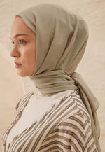 Fresh Scarf Rami Viscose Shawl Stone