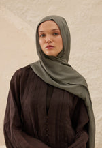 Fresh Scarf Rami Viscose Shawl Smoke