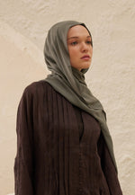 Fresh Scarf Rami Viscose Shawl Smoke