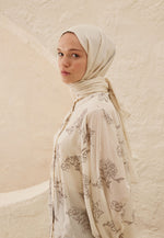 Fresh Scarf Rami Viscose Shawl Ivory