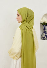 Fresh Scarf Rami Viscose Shawl Matcha