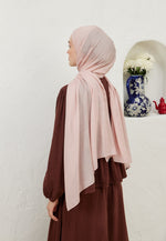 Fresh Scarf Rami Viscose Shawl Powder