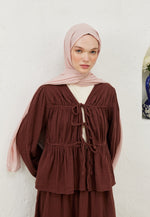 Fresh Scarf Rami Viscose Shawl Powder
