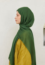 Fresh Scarf Rami Viscose Shawl Emerald