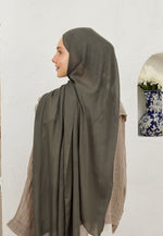 Fresh Scarf Rami Viscose Shawl Anthracite