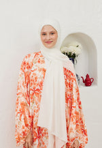 Fresh Scarf Rami Viscose Shawl White