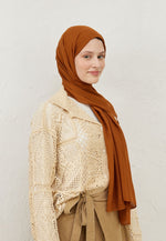 Fresh Scarf Rami Viscose Shawl Tile