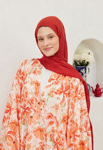 Fresh Scarf Rami Viscose Shawl Red