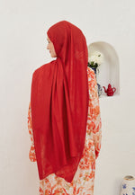 Fresh Scarf Rami Viscose Shawl Red