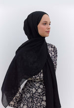 Fresh Scarf Rami Viscose Shawl Black