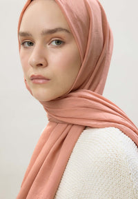 Fresh Scarf Bamboo Shawl Peach